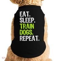 Eat Sleep Train Dogs Trainer Training Funny Meaningful Gift Doggie Tank thumb 0