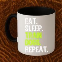 Eat Sleep Train Dogs Trainer Training Funny Meaningful Gift Coffee Mug thumb 2