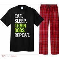 Eat Sleep Train Dogs Trainer Training Funny Meaningful Gift Pajama Set thumb 0