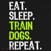 Eat Sleep Train Dogs Trainer Training Funny Meaningful Gift Pajama Set thumb 2