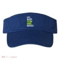 Eat Sleep Train Dogs Trainer Training Funny Meaningful Gift Visor thumb 0