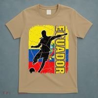 Ecuadorian Soccer Team Ecuador Flag Jersey Football Fans T-Shirt thumb 5