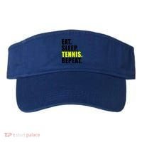 Eat Sleep Tennis Repeat Ball Sport Gift Visor thumb 0