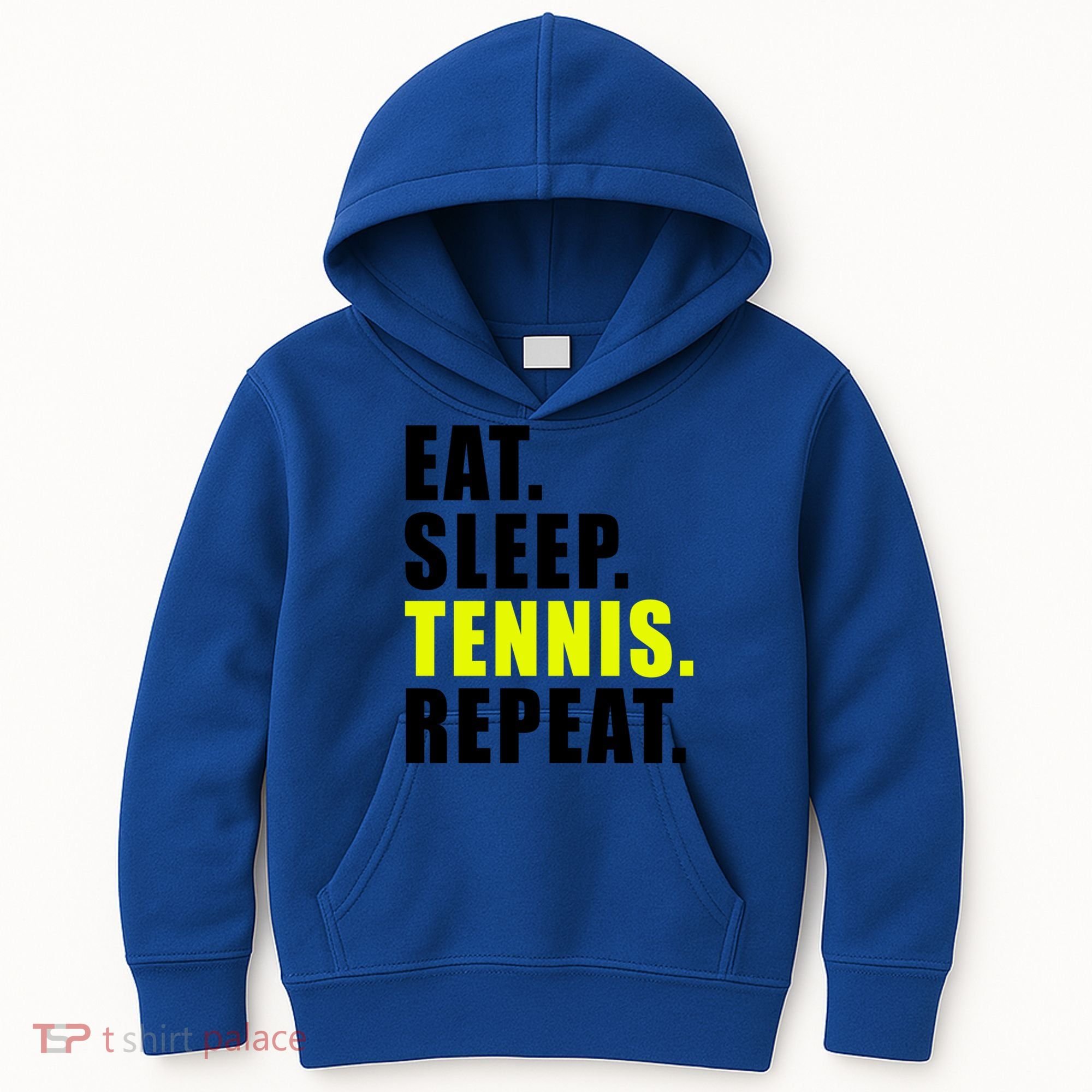 Eat Sleep Tennis Repeat Ball Sport Gift Kids Hoodie