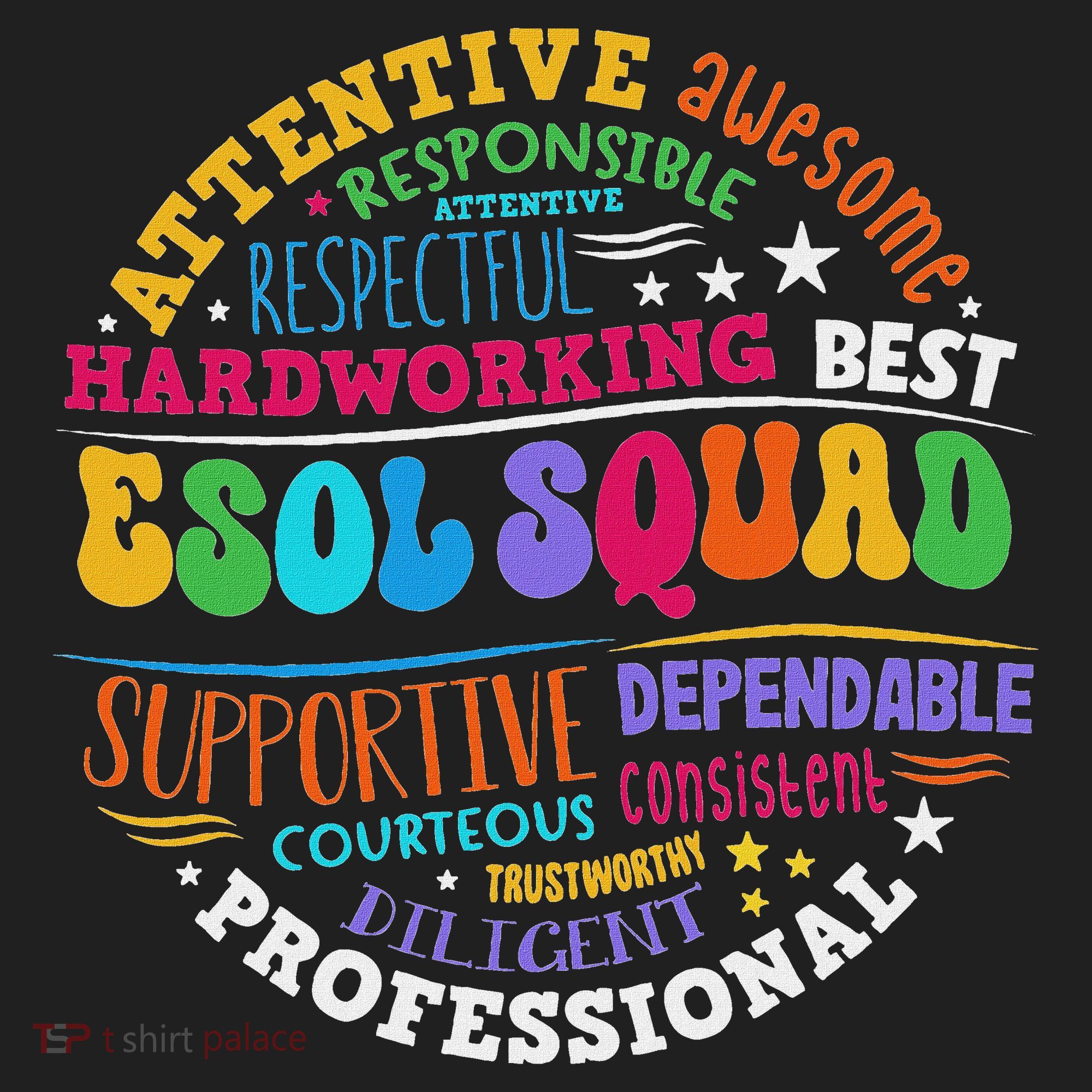 Esol Squad Teachers And Students Team Back To School Women's Sweatshirt