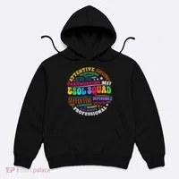 Esol Squad Teachers And Students Team Back To School Hoodie thumb 0