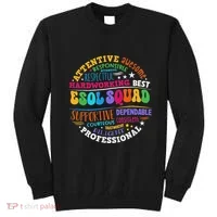 Esol Squad Teachers And Students Team Back To School Sweatshirt thumb 0