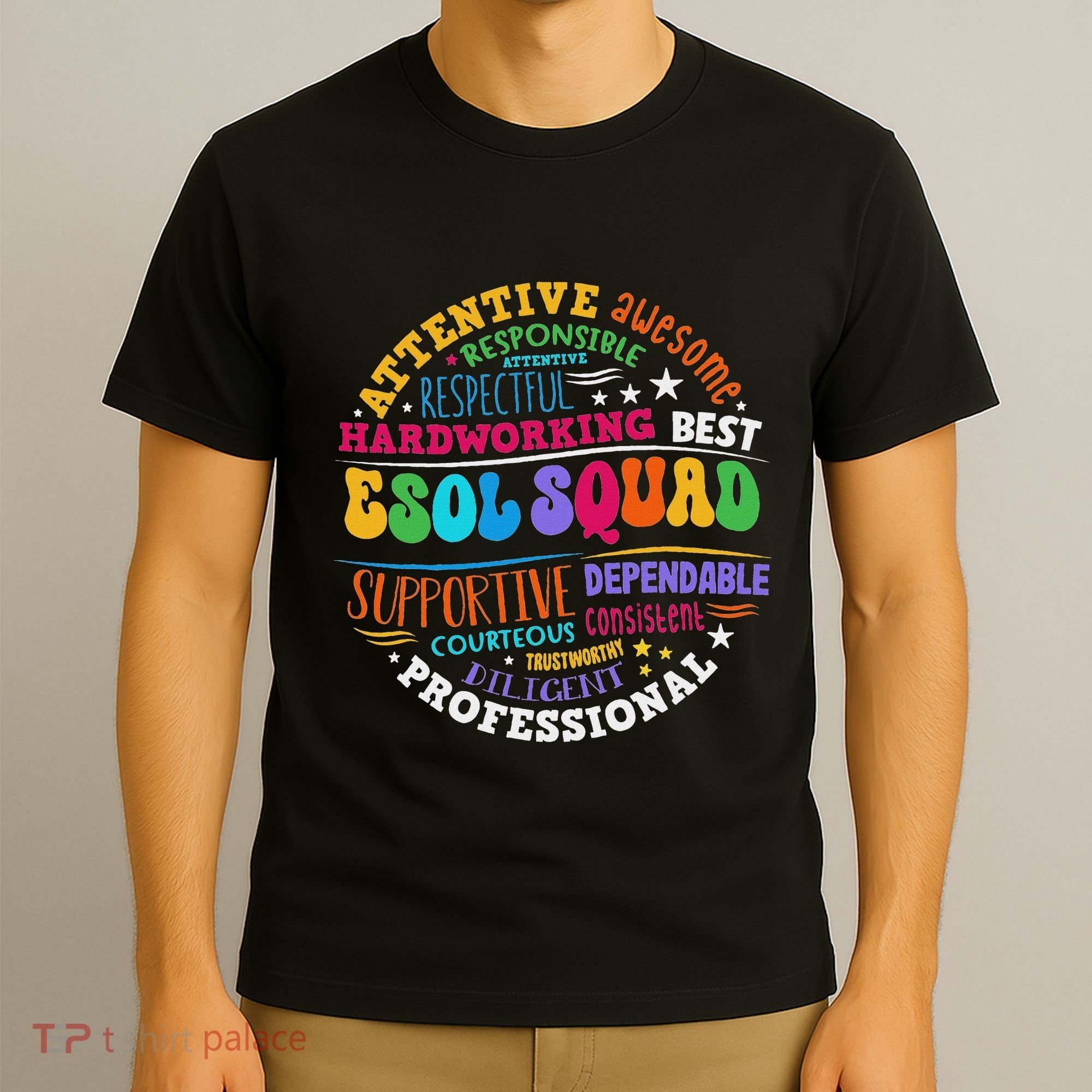Esol Squad Teachers And Students Team Back To School T-Shirt