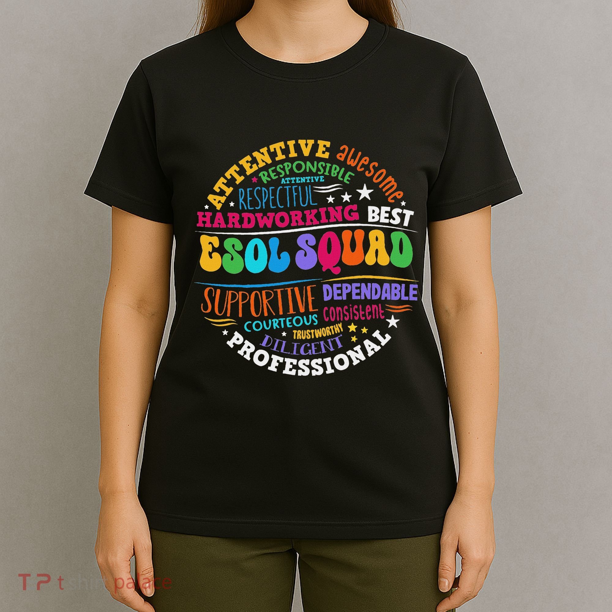 Esol Squad Teachers And Students Team Back To School T-Shirt