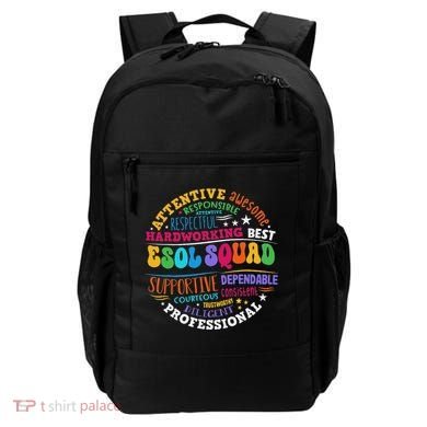 Esol Squad Teachers And Students Team Back To School Backpack
