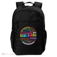Esol Squad Teachers And Students Team Back To School Backpack thumb 0