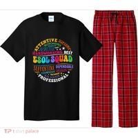 Esol Squad Teachers And Students Team Back To School Pajama Set thumb 0