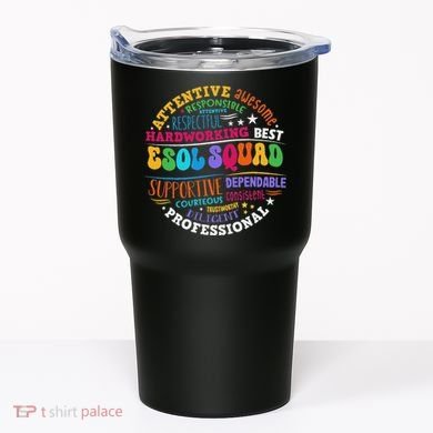 Esol Squad Teachers And Students Team Back To School Tumbler