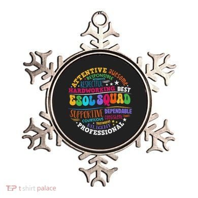 Esol Squad Teachers And Students Team Back To School Ornament