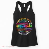 Esol Squad Teachers And Students Team Back To School Women's Tank Top thumb 0