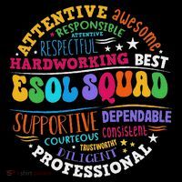 Esol Squad Teachers And Students Team Back To School Women's Tank Top thumb 5