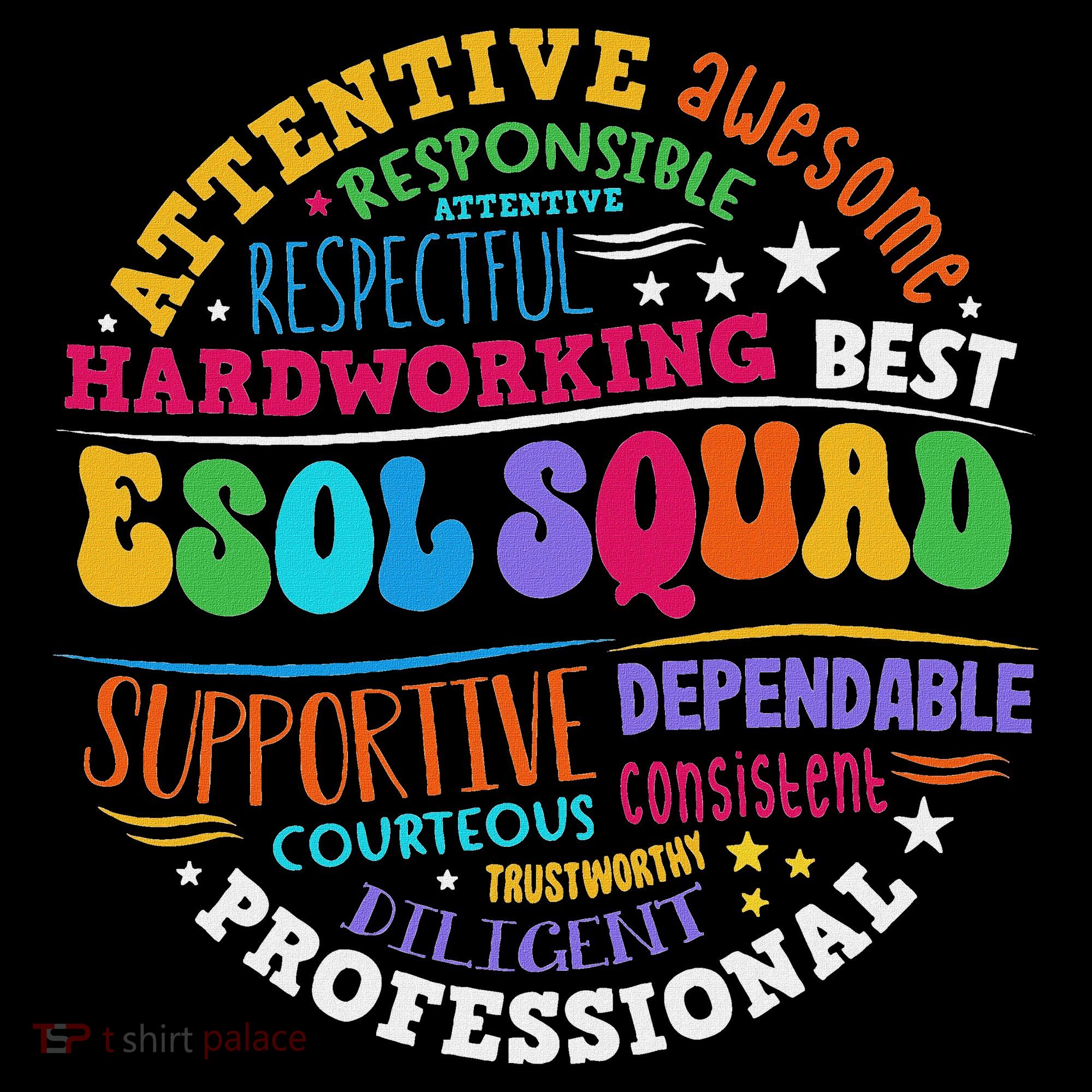 Esol Squad Teachers And Students Team Back To School Women's Tank Top
