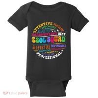 Esol Squad Teachers And Students Team Back To School Baby Bodysuit thumb 0