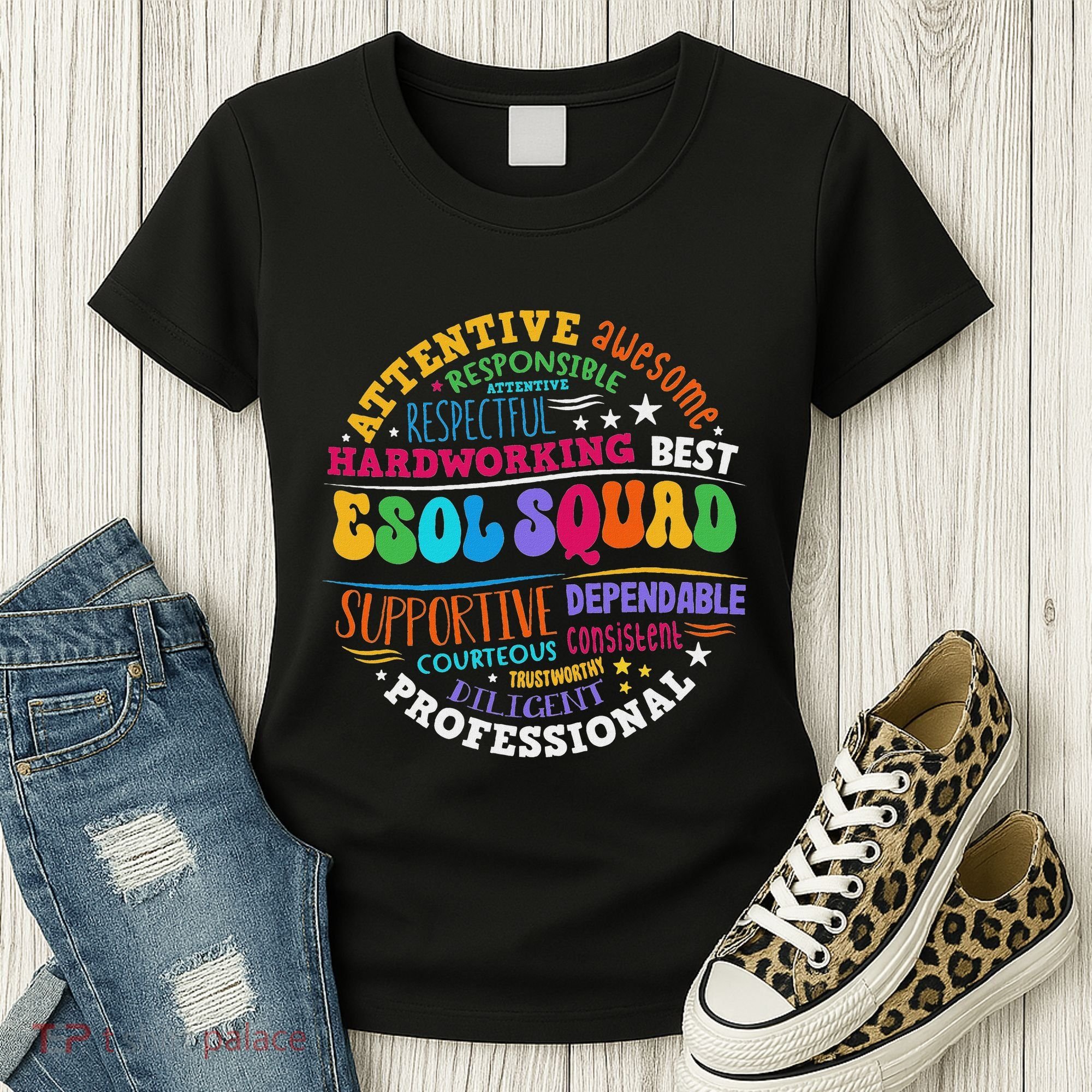 Esol Squad Teachers And Students Team Back To School Women's T-Shirt