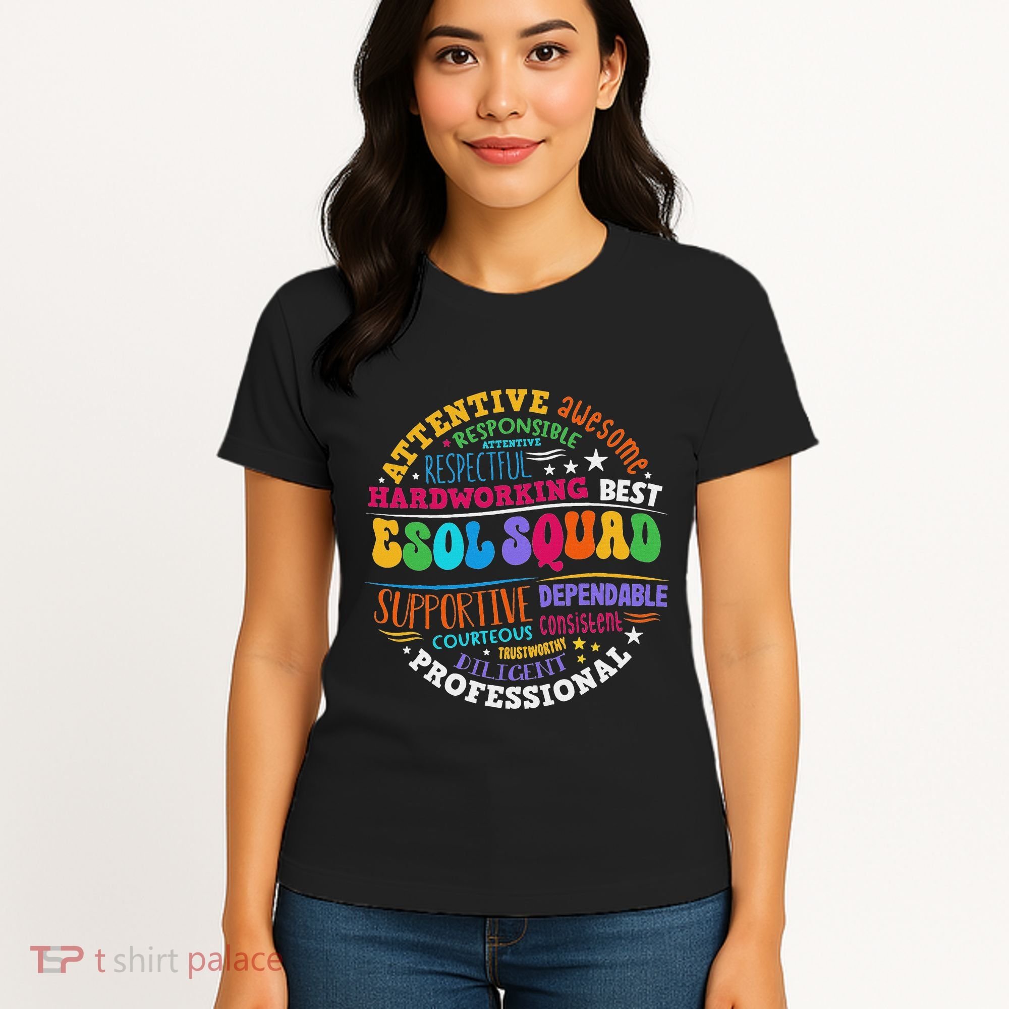 Esol Squad Teachers And Students Team Back To School Women's T-Shirt