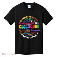 Esol Squad Teachers And Students Team Back To School Kids T-Shirt thumb 0