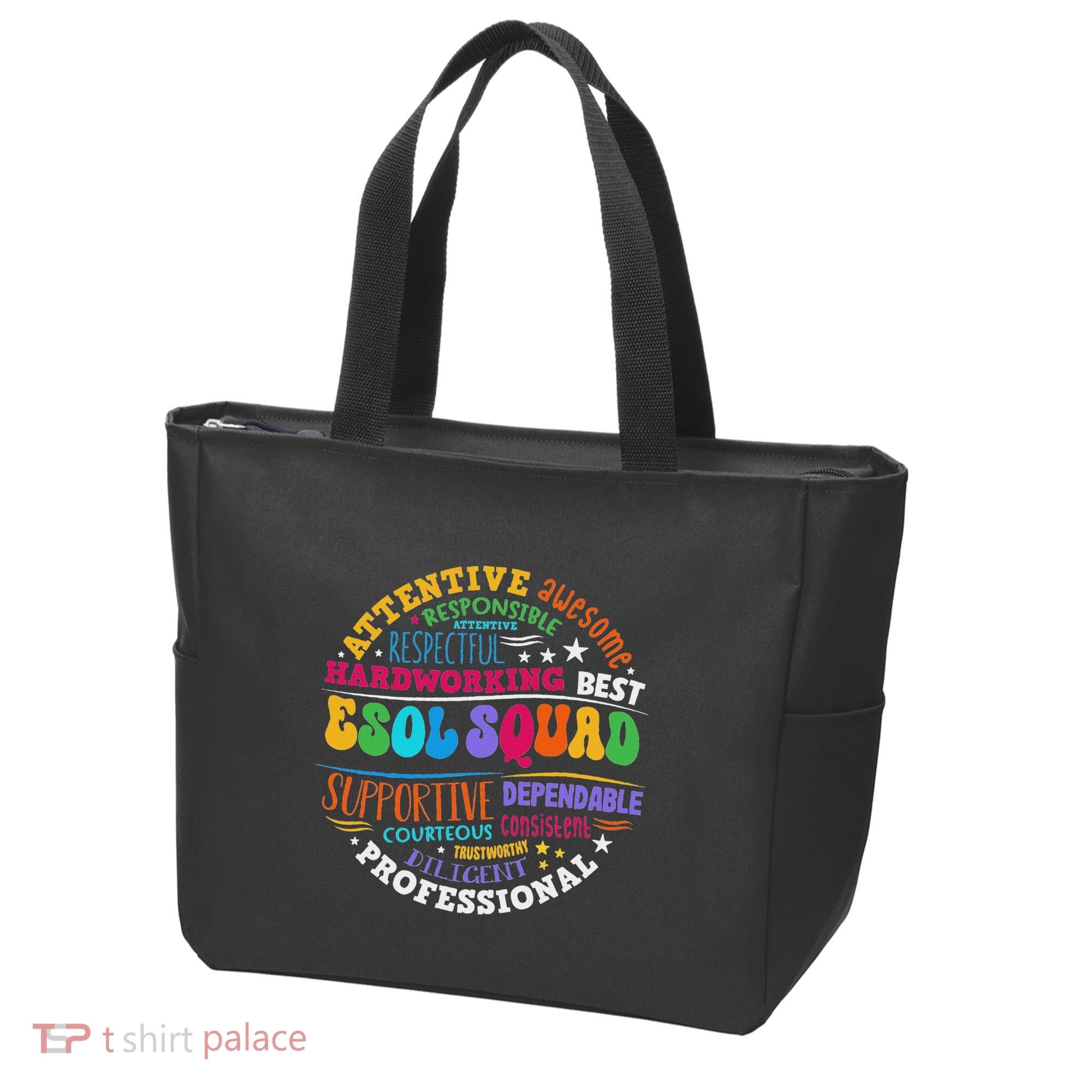 Esol Squad Teachers And Students Team Back To School Tote Bag