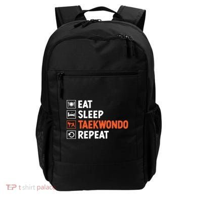 Eat Sleep Taekwondo Repeat Martial Arts Tkd Cool Gift Backpack
