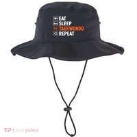 Eat Sleep Taekwondo Repeat Martial Arts Tkd Cool Gift Bucket Hat thumb 0