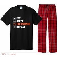 Eat Sleep Taekwondo Repeat Martial Arts Tkd Cool Gift Pajama Set thumb 0
