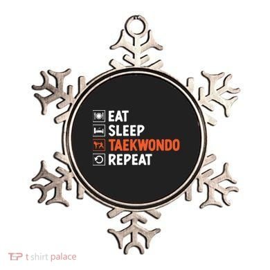 Eat Sleep Taekwondo Repeat Martial Arts Tkd Cool Gift Ornament