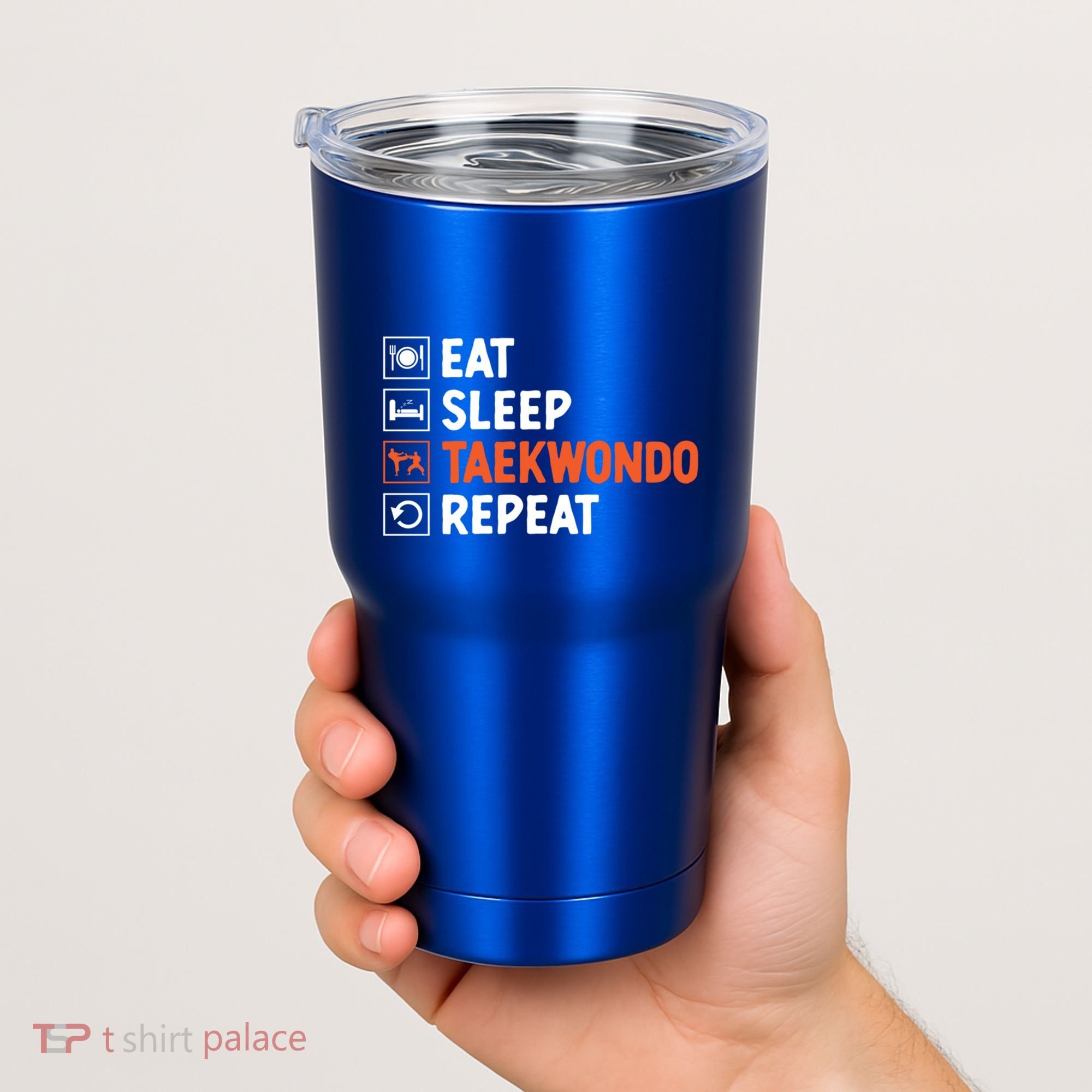 Eat Sleep Taekwondo Repeat Martial Arts Tkd Cool Gift Tumbler