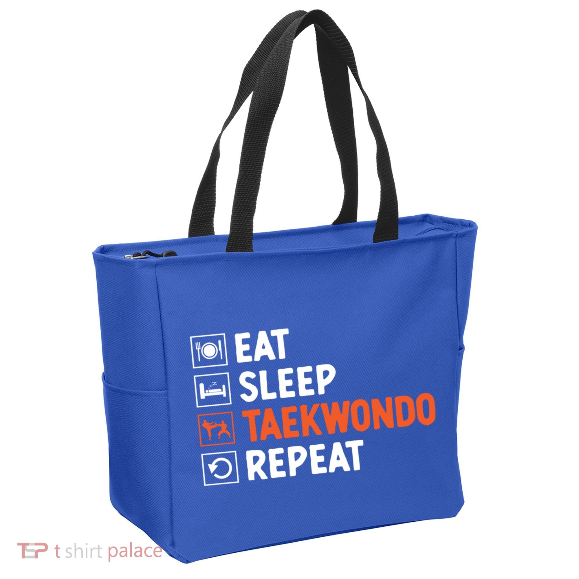 Eat Sleep Taekwondo Repeat Martial Arts Tkd Cool Gift Tote Bag