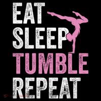 Eat Sleep Tumble Gymnast Outfit Funny Gymnastics Gift Coffee Mug thumb 5