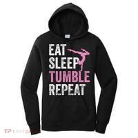 Eat Sleep Tumble Gymnast Outfit Funny Gymnastics Gift Women's Hoodie thumb 0