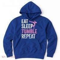 Eat Sleep Tumble Gymnast Outfit Funny Gymnastics Gift Hoodie thumb 0