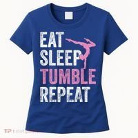 Eat Sleep Tumble Gymnast Outfit Funny Gymnastics Gift Women's T-Shirt thumb 0
