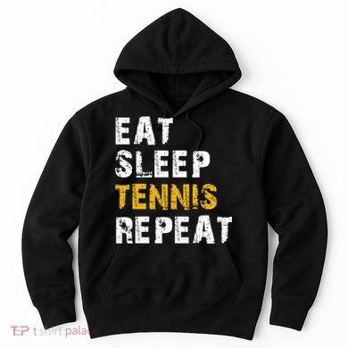 Eat Sleep Tennis Repeat Hoodie