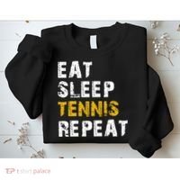Eat Sleep Tennis Repeat Sweatshirt thumb 2