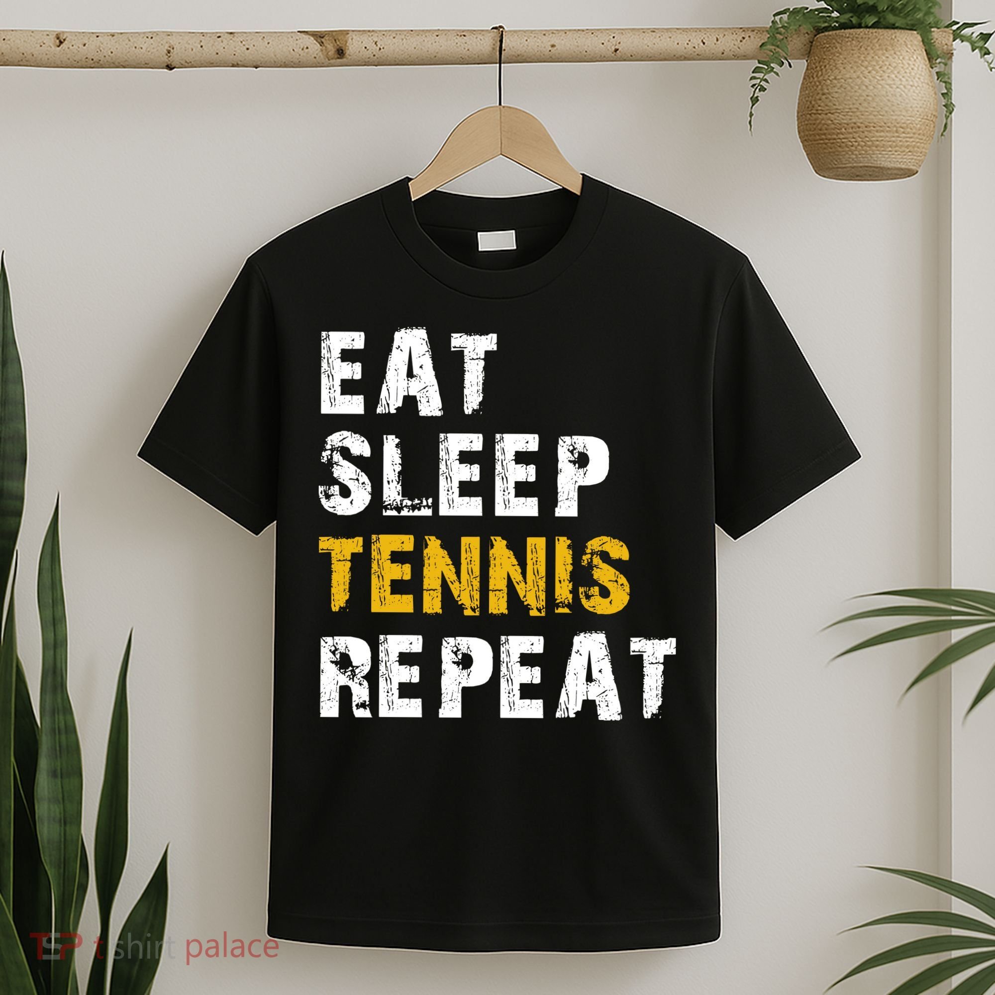 Eat Sleep Tennis Repeat T-Shirt