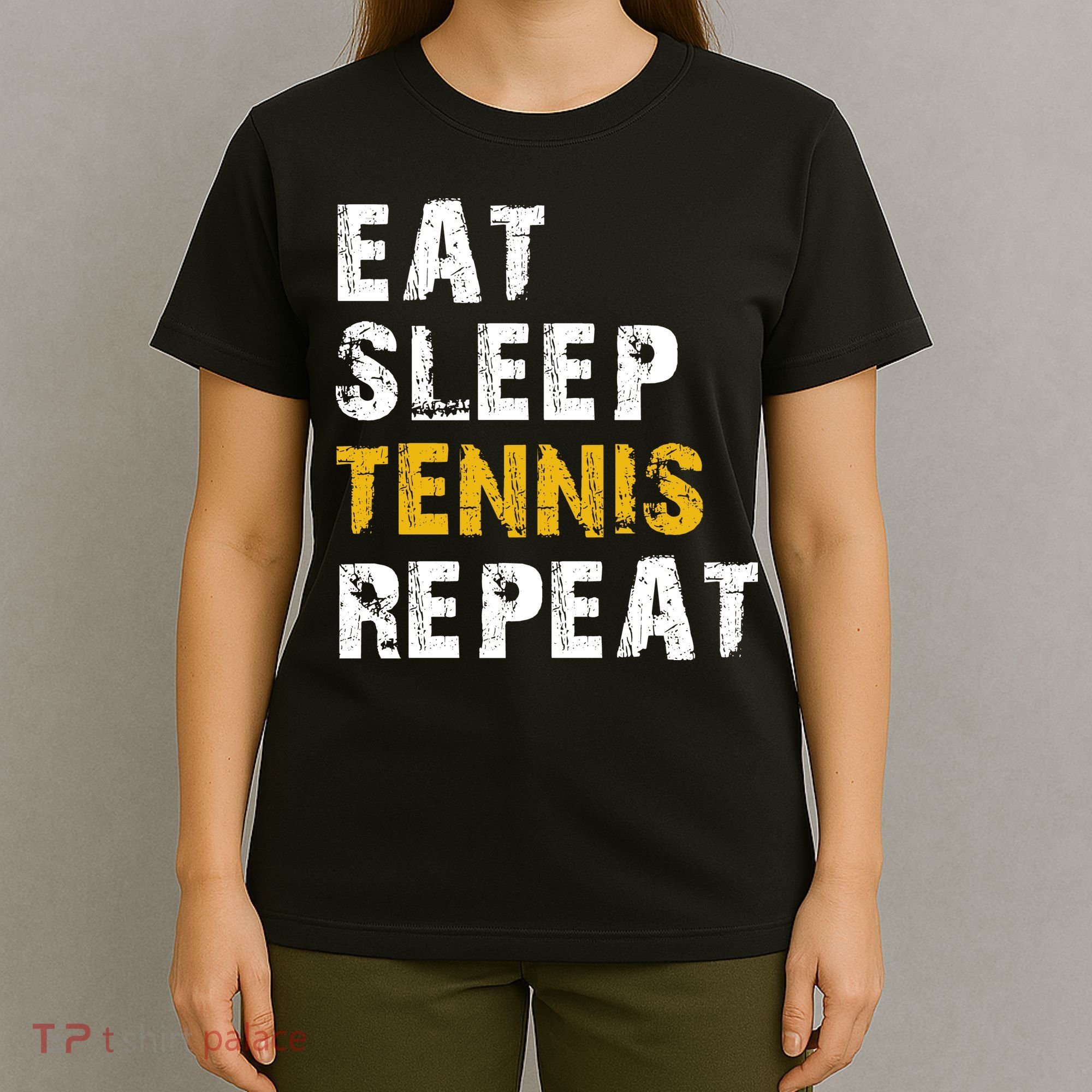 Eat Sleep Tennis Repeat T-Shirt