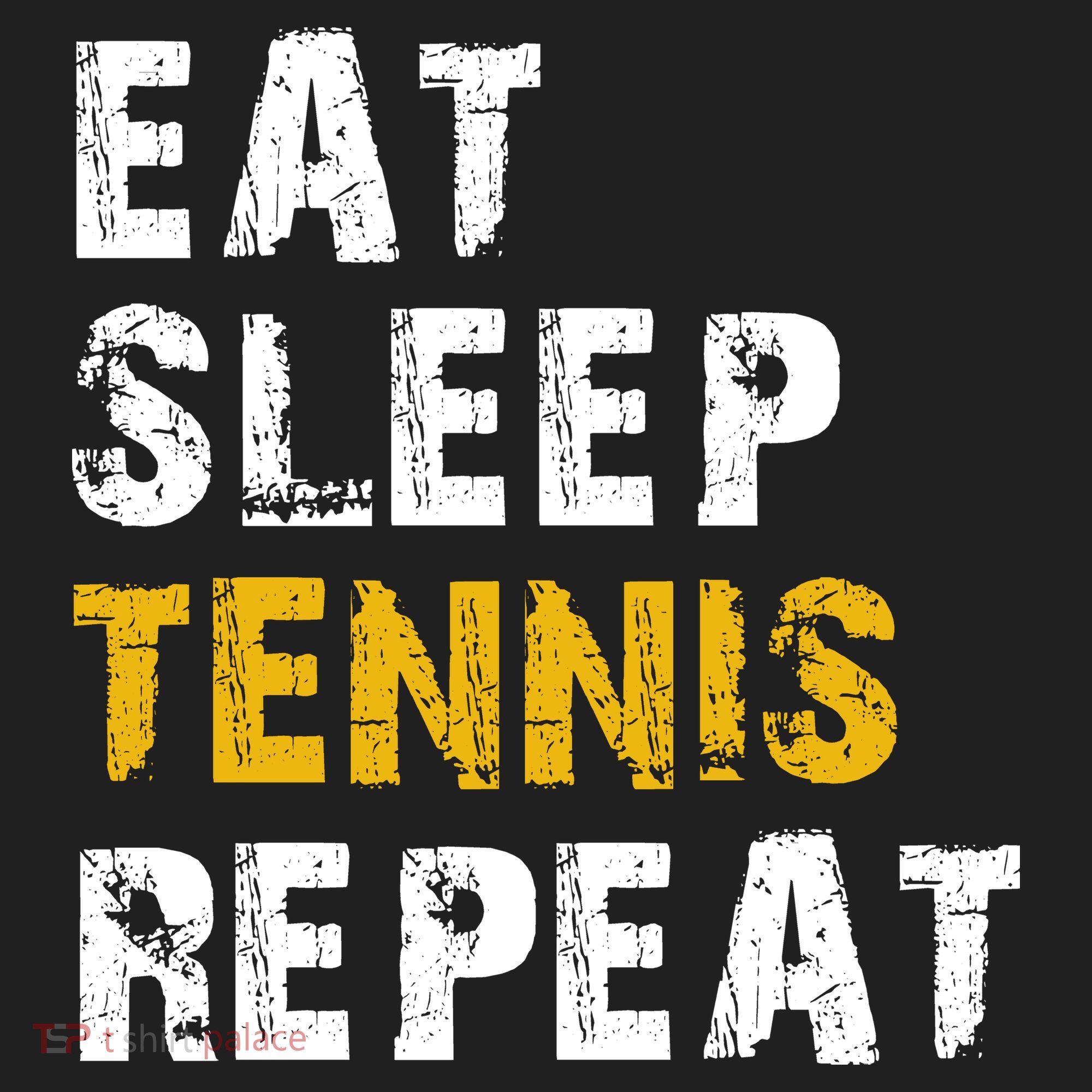 Eat Sleep Tennis Repeat Beanie