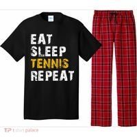 Eat Sleep Tennis Repeat Pajama Set thumb 0