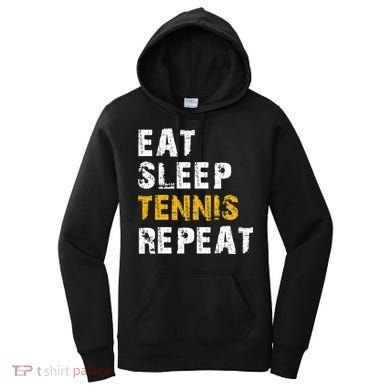Eat Sleep Tennis Repeat Women's Hoodie