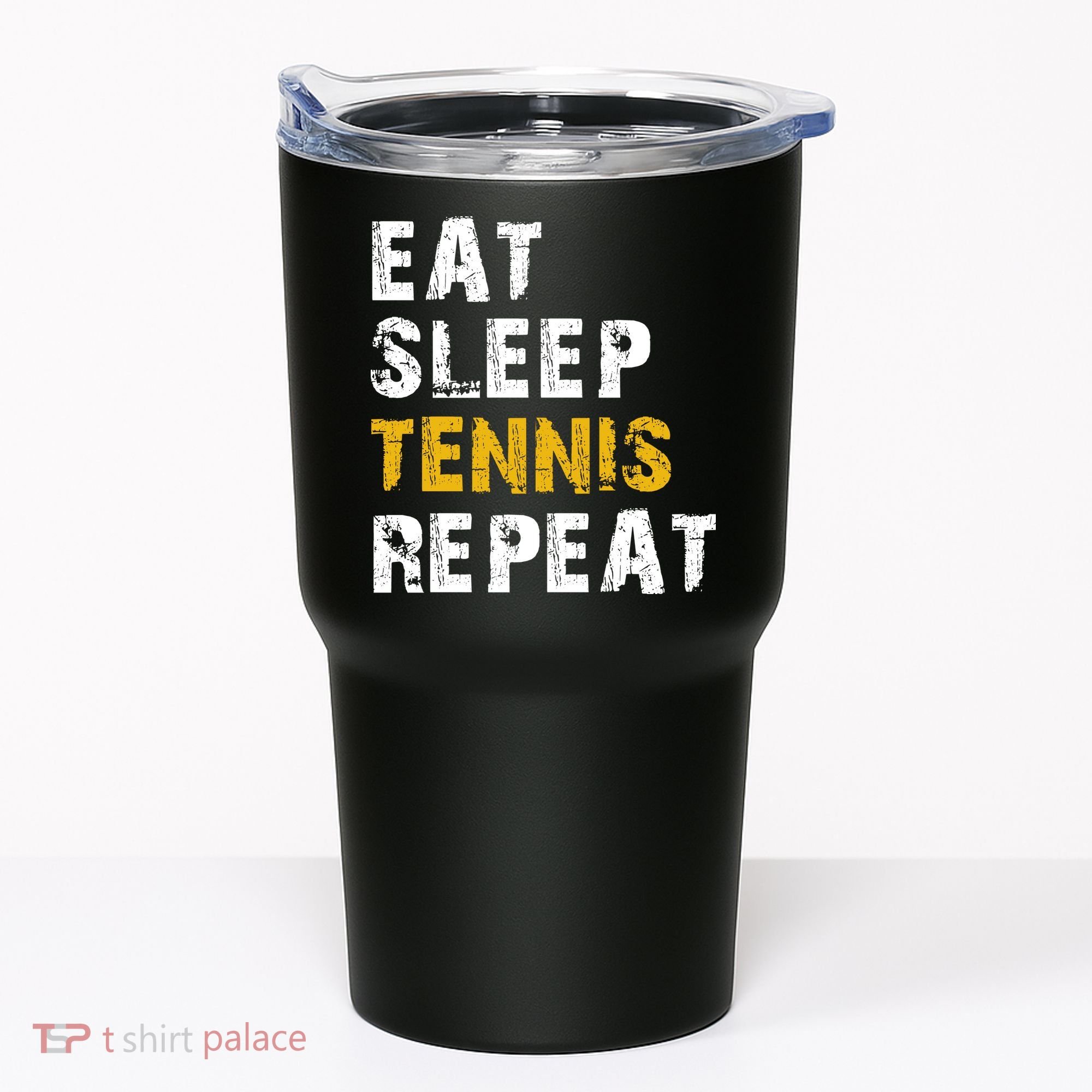 Eat Sleep Tennis Repeat Tumbler