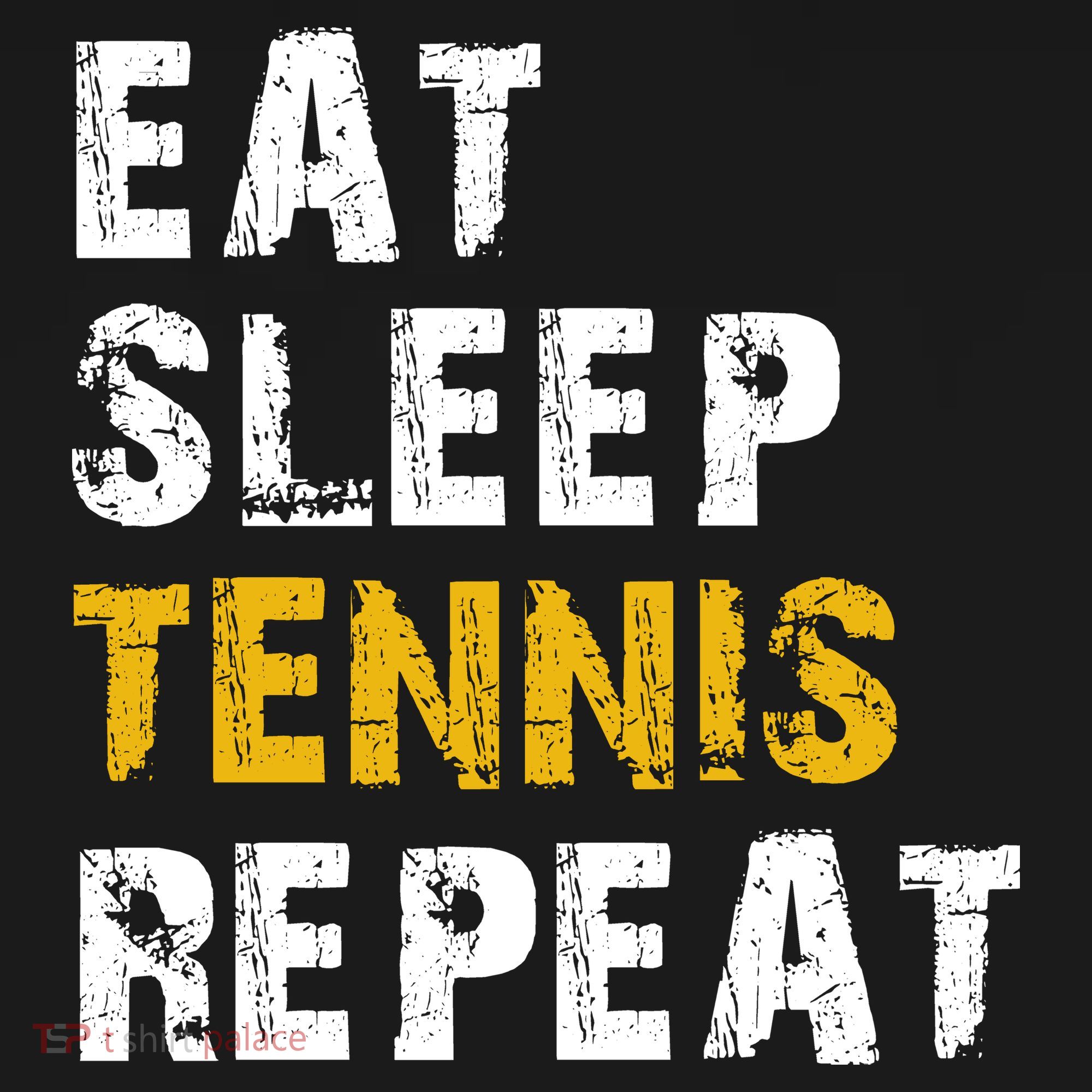 Eat Sleep Tennis Repeat Tank Top