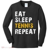 Eat Sleep Tennis Repeat Kids Long Sleeve Shirt thumb 0