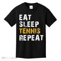 Eat Sleep Tennis Repeat Kids T-Shirt thumb 0