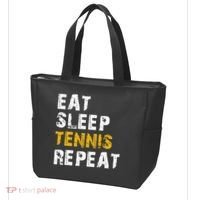 Eat Sleep Tennis Repeat Tote Bag thumb 3