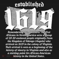 Established 1619 African American History US Map Tank Top thumb 6