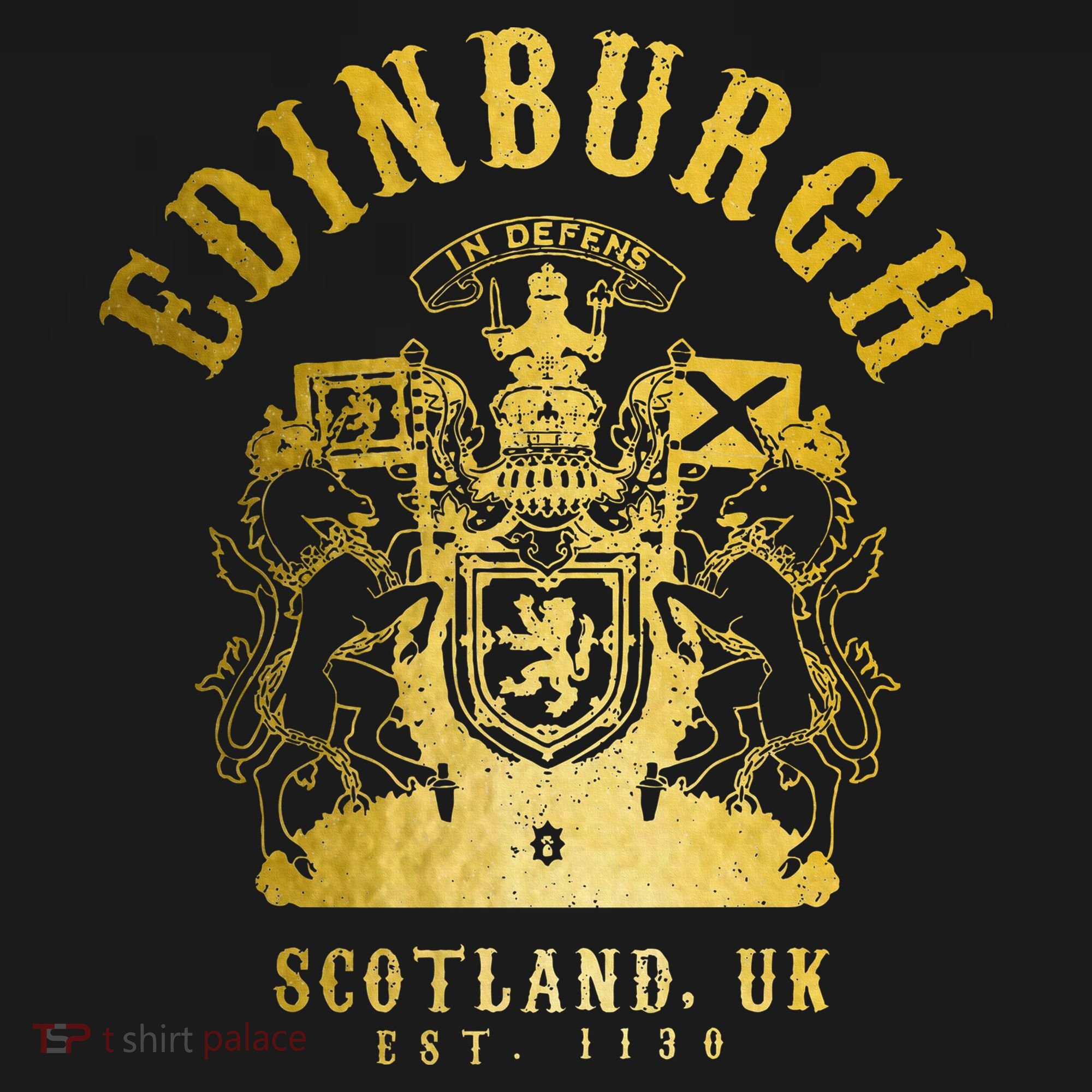 Edinburgh Scotland Uk Vintage Scottish Hoodie